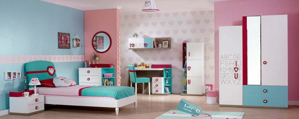 Παιδικά δωμάτια για κορίτσια